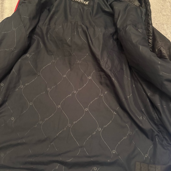 Marmot Women’s Hooded Insulated Jacket Black Pink Full Zip Size M - Picture 9 of 11